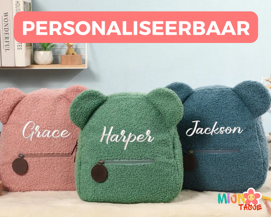 Mijn tasje - gepersonaliseerd teddy tasje