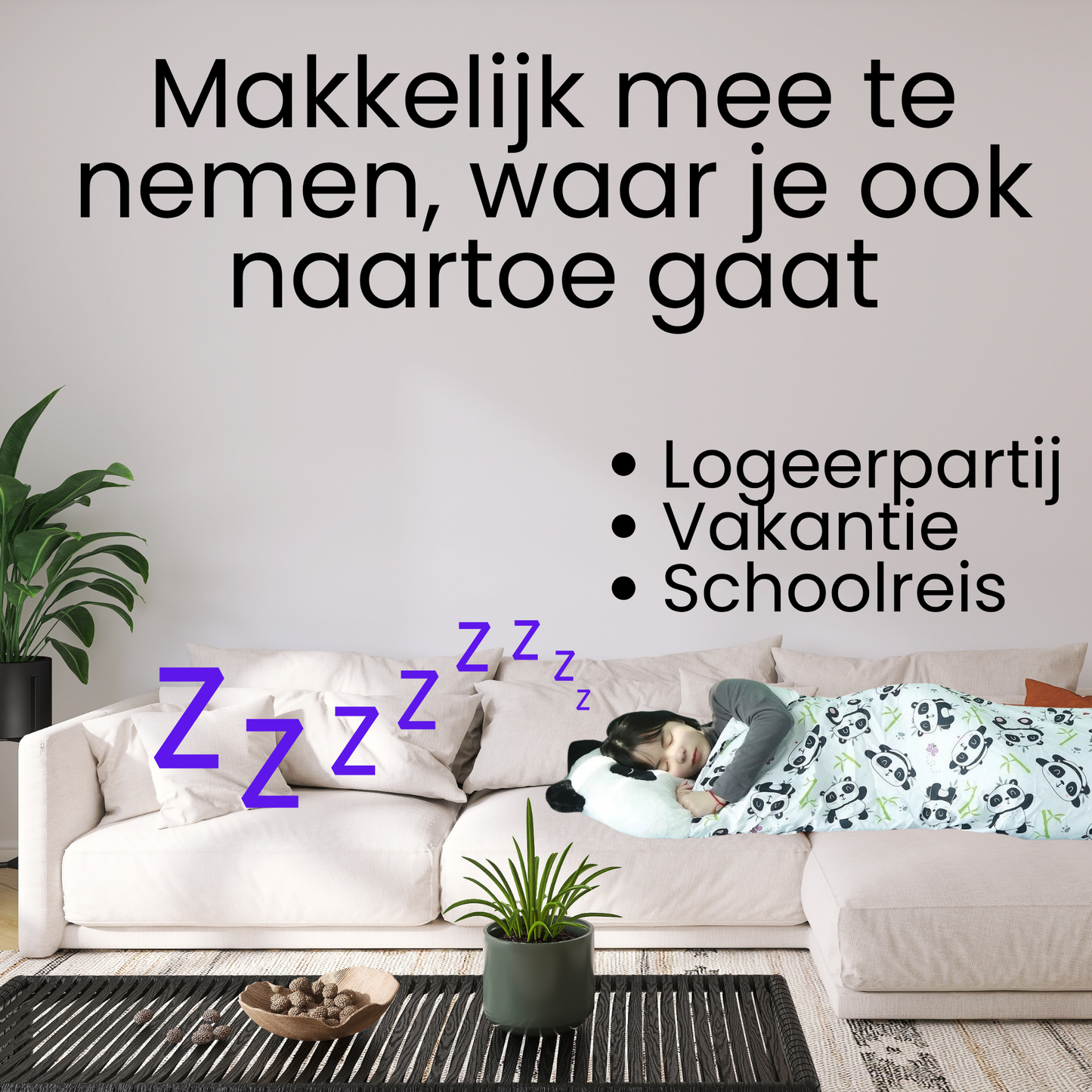 Kinderslaapzak - comfortabel, vrolijk & overal te gebruiken