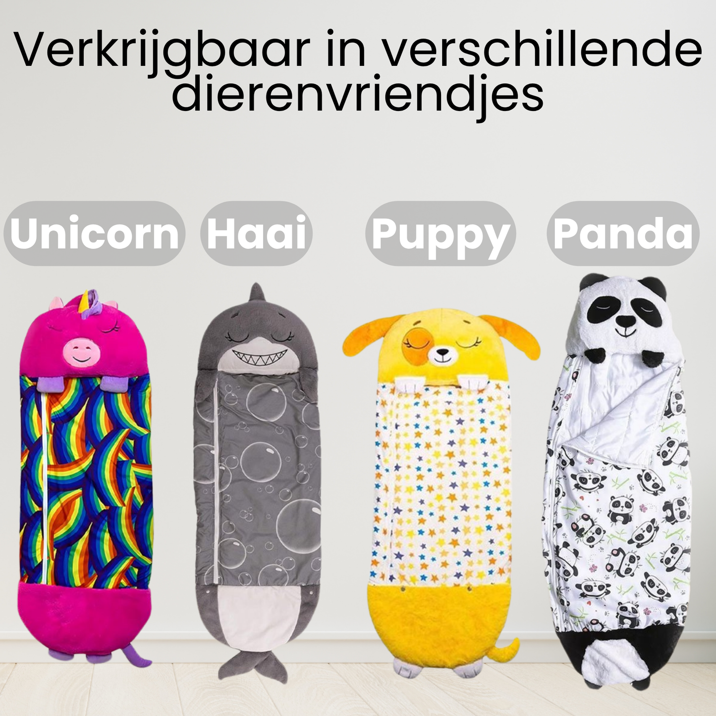 Kinderslaapzak - comfortabel, vrolijk & overal te gebruiken